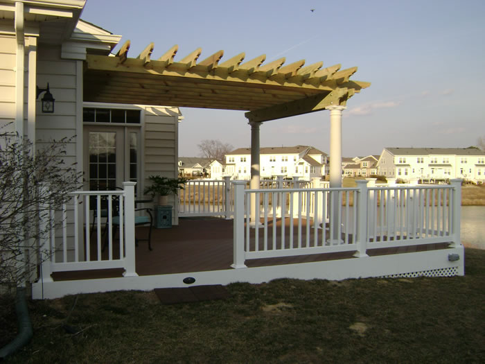 Custom built pergolas