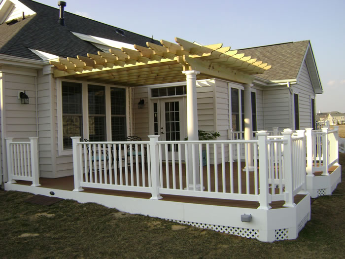 Custom built pergolas