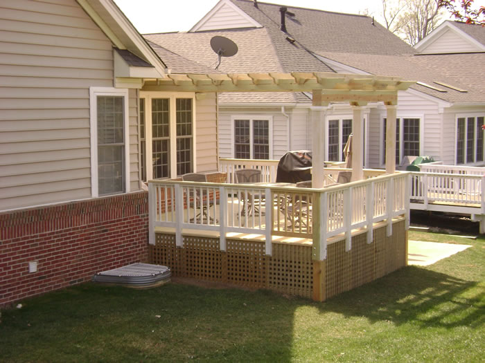 Custom built pergolas