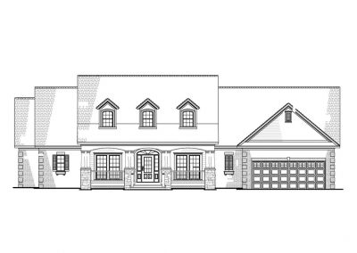 Home Plan 1 Front Elevation