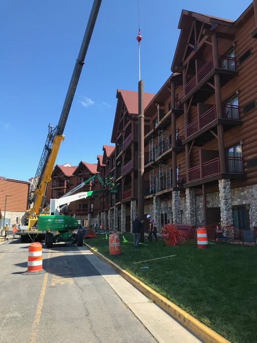 Great Wolf Lodge Project by AF Ross LLC in Williamsburg, VA