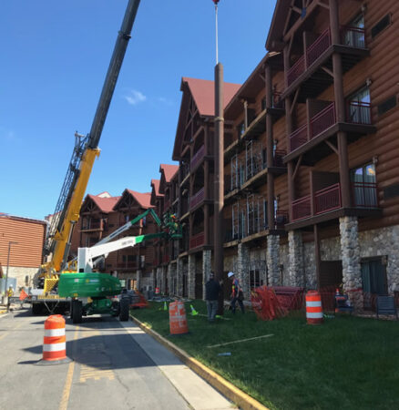 Great Wolf Lodge Project by AF Ross LLC in Williamsburg, VA